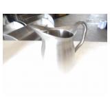 Bid X4: Stainless Steel Beverage Pitcher 68oz