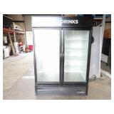 True 2-Door Refridgerator 54"x30"x79"