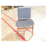 Bid X5 Nice Blue Cushioned Chairs