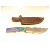 Custom Handmade Damascus Steel Hunting Knife New 1