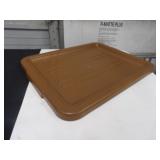 Bid X 9 : NEW Lid For Bus Tubs Brown