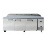 New W/ Warranty 93" Pizza Prep Table S&D