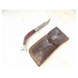 Custom Handmade Damascus Steel Lock Blade Knife Ne
