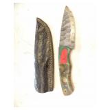 Custom Handmade Damascus Steel Hunting Knife New 8