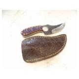 Custom Handmade Damascus Steel Boning Knife New 6"