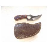 Custom Handmade Damascus Steel Boning Knife New 6"