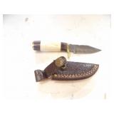 Custom Handmade Damascus Steel Hunting Knife New 6