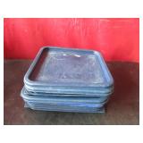 Bid x 10:  Lids 11.5" x 11.5"