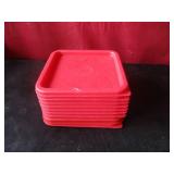 Bid x 10:  Lids 9" x 9"