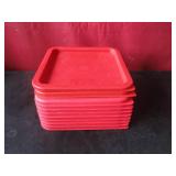 Bid x 10:  Lids 9" x 9"
