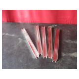 Bid x 5:  Prep Table Divider Bars 12.5" x 1"