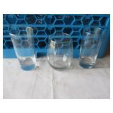 Bid x 16: Misc Glass Cups
