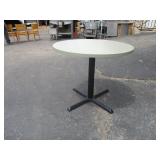 White Round Table w/ Base