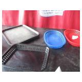 Bid x 29:  Misc Plastic Serving Baskets