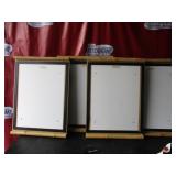 Bid x 4:  Bamboo Framed Dry Erase Boards