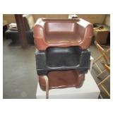 Bid x 3: Booster Chairs 15" x 12" x 8"