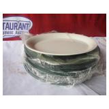 Bid x 15: Round Glass Plates 17.5"