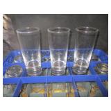 Bid x 13: 6" Glass Cups