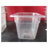 Bid x 10: Clear Food Pans