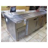 3 Dr Refrigerated SS Prep Table