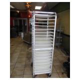 Sheet Pan Rack on Casters w/20 Trays