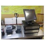 NCR Cash Register, POS Sytem w/ Printer