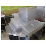 Bid x 10:  Plastic Food Containers w/Lids
