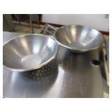 Bid x 2:  Metal Colanders