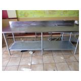 Stainless Steel 96" Utility Table w/Undershelf