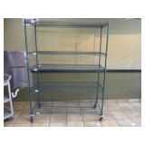 Metro Rack on Wheels w/5 Shelves 80x60x24