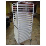 Sheet Pan Rack on Casters w/20 Trays