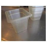 Bid x 4: Clear Food Containers