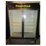 True 2 Door Merchandiser Freezer