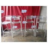 Bid x 4: Tall Outdoor Chairs
