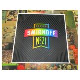 Bar Rail Counter Mat - Smirnoff