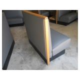 Single/Wall Bench Booth Seating  48"