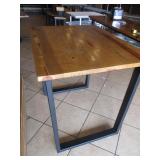 Custom Wood Table 44" x 34" x 41"