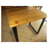 Custom Wood Table 44" x 34" x 41"