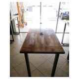 Custom Wood Table 120" x 25" x 39"