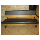 Booth 79" x 28" x 40"