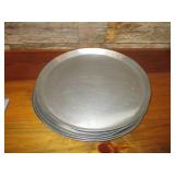 Bid x 5: Round Sheet Pans (12")