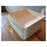Bid x 10: Oneida Square Plates (10" x 10")