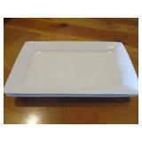 Bid x 2: Oneida White Plates (11" x 7")