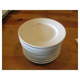 Bid x 11: CAC Round White Plates (6")