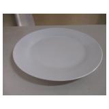 Lot of 12: 12" Round White Plates