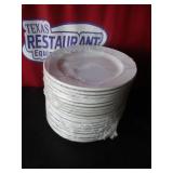 Bid x 10: White Plates 10.5"