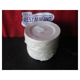 Bid x 10: White Plates 10.5"