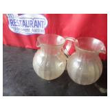 Bid x 2: Beverage Pitchers (9")
