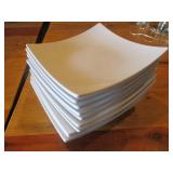 Bid x 10: Thunder Group White Plates