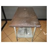 SS Work Table 60" x 30" x 34"